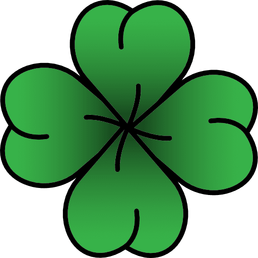 Clover old school vintage hipster icon