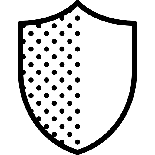 Antivirus defense antivirus crest icon