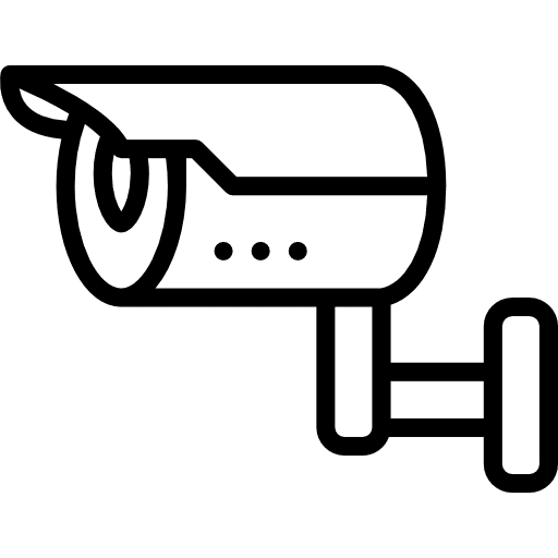 Security camera chamber technology cctv icon