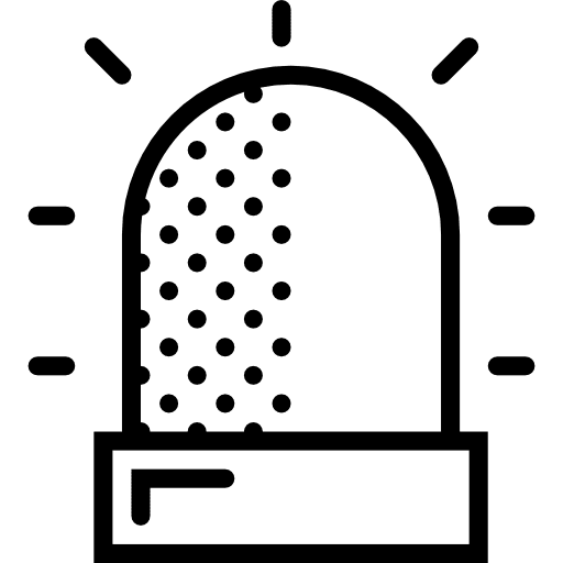 Siren siren emergency technology icon