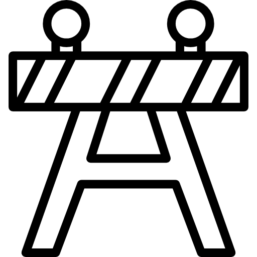 Traffic signal obstacle traffic signal limit icon