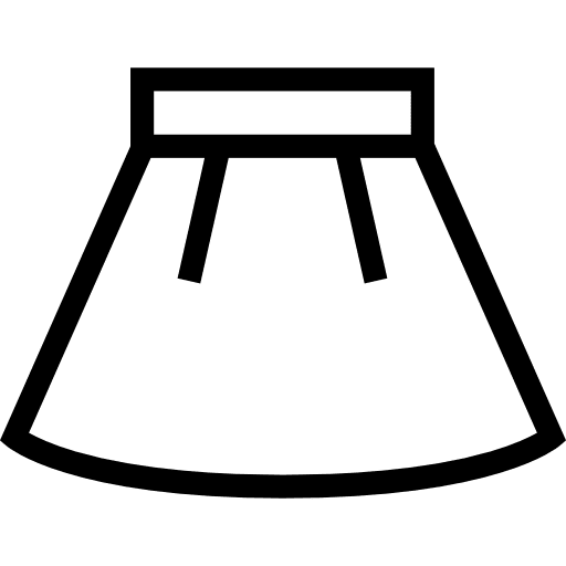 Skirt garment skirt fashion icon