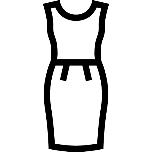 Dress dress clothing elegant icon