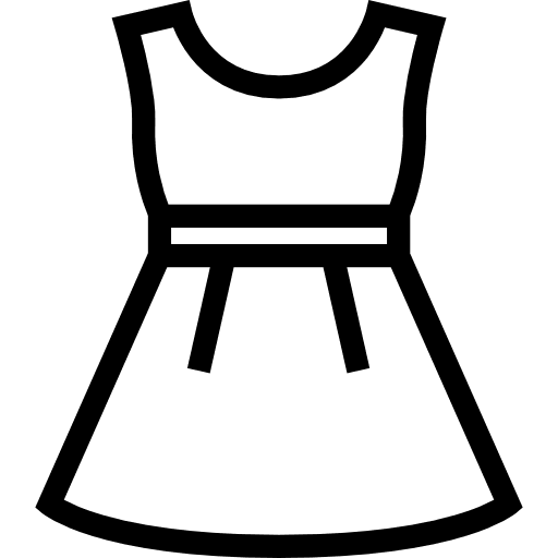 Dress garment femenine fashion icon