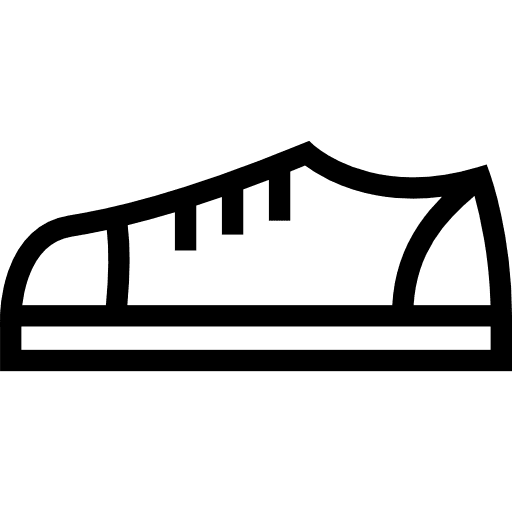 Shoe sneaker footwear trainers icon
