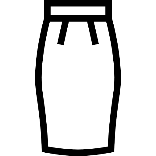 Skirt garment fashion skirt icon