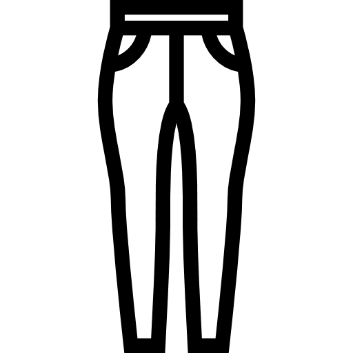 Jeans trousers garment jeans icon