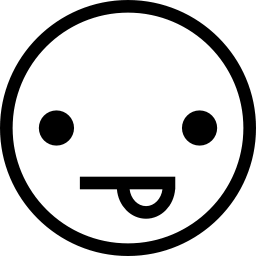 Joke interface emotions head icon