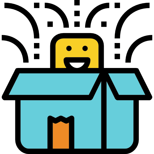 New product fragile new product packaging icon