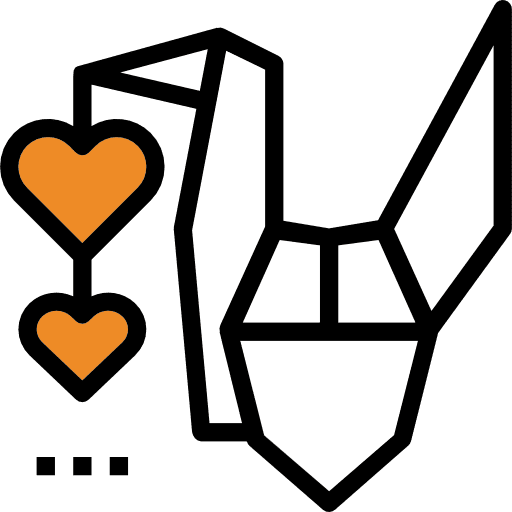 Origami animals animal origami icon