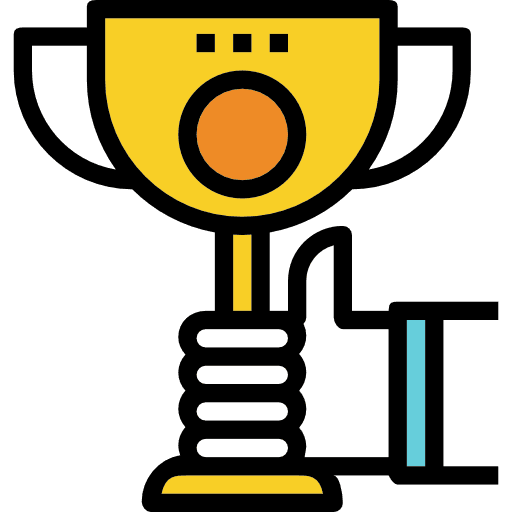 Trophy champion cup trophy icon
