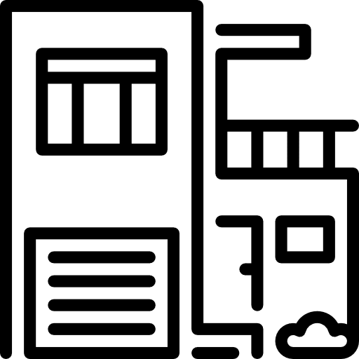 House rent home property icon