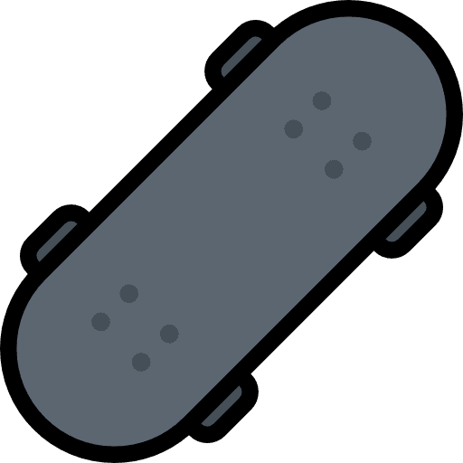 Skateboard skateboard multisports transportation icon