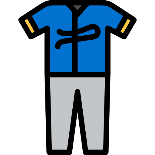 Baseball uniform baseball team icon