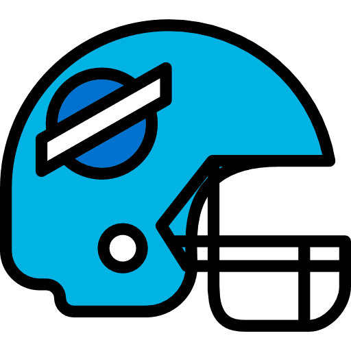 Helmet sports sports and competition protection icon