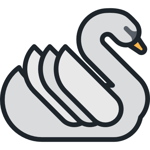 Swan swan animals zoo icon