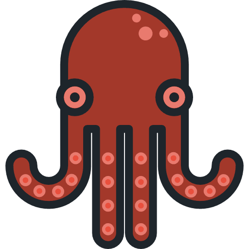 Octopus sea life aquarium octopus icon