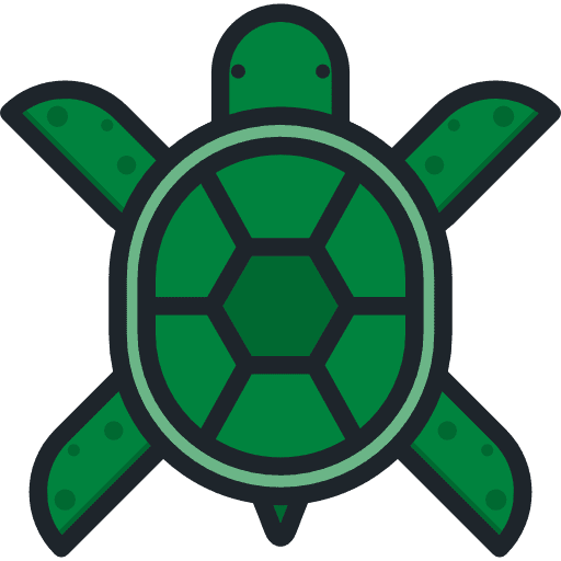 Turtle wild life zoo turtle icon