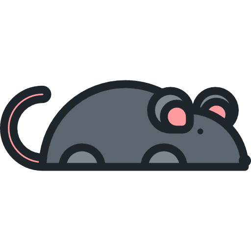 Mouse animals wildlife rodent icon