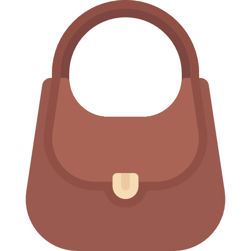 Hand bag outlined handbags handbag icon