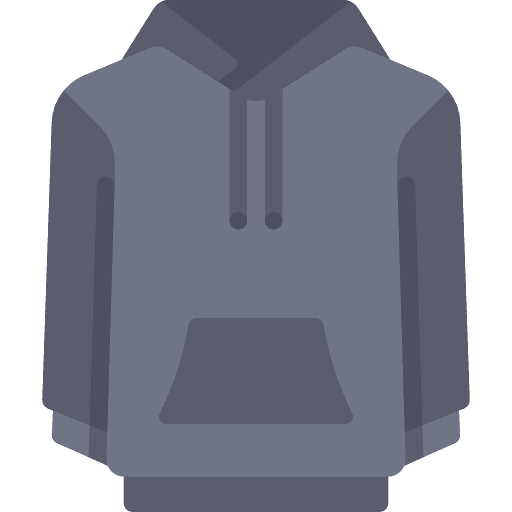 Hoodie sweatshirt clothing hoodie icon