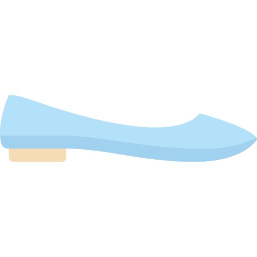 Ballet flats ballet flats fashion clothing icon