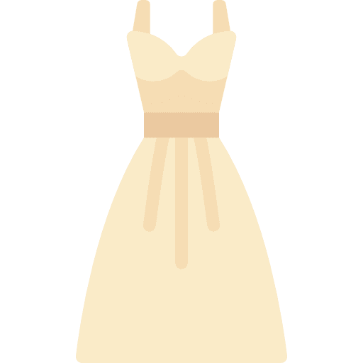 Dress fashion dress woman icon