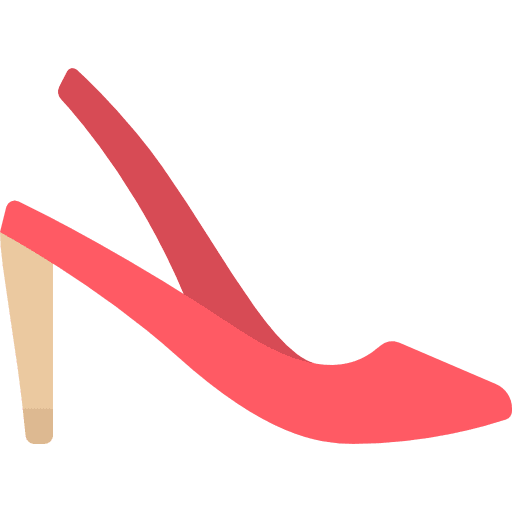 High hells shoe high hells femenine icon