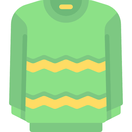 Pullover christmas clothing pullover icon