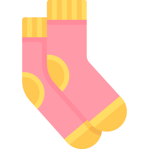 Socks clothing feet socks icon