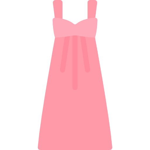 Dress elegant clothes dress icon