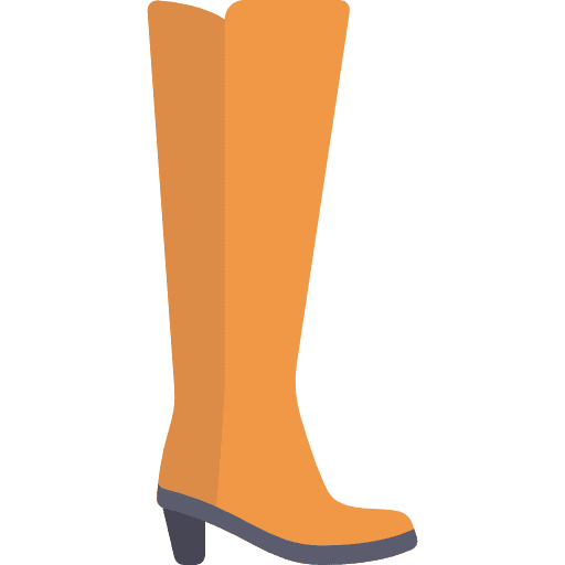 Boot femenine clothing boot icon