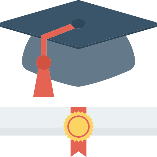 Graduation graduation education mortarboard icon