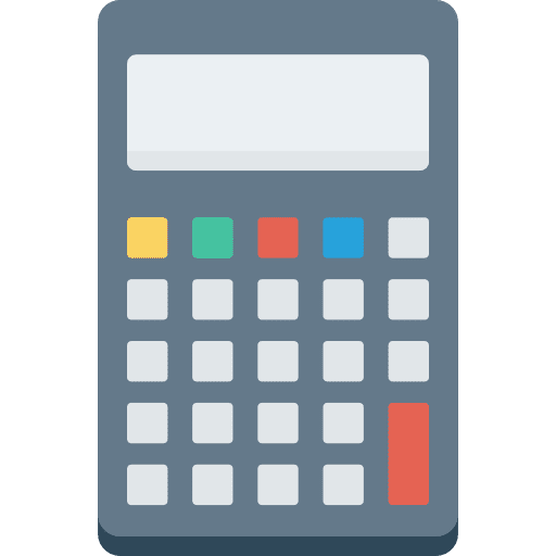Calculator technological technology maths icon