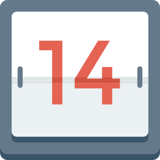 Calendar administration date interface icon