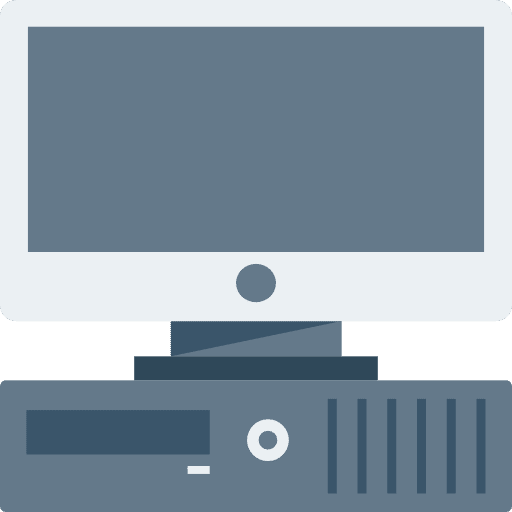 Computer screen tv computer icon