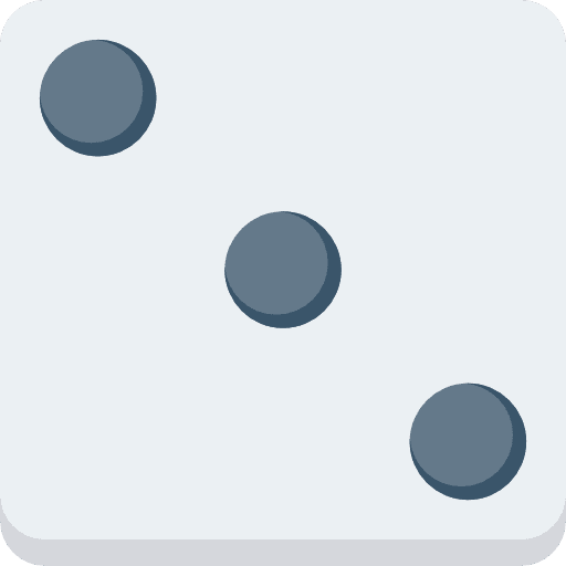 Dice luck gaming dices icon