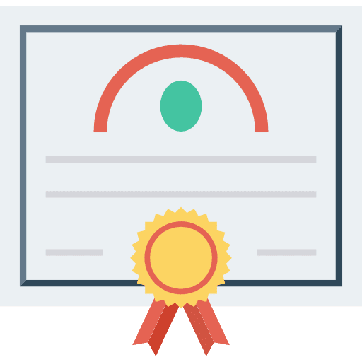 Diploma degree diploma certificate icon