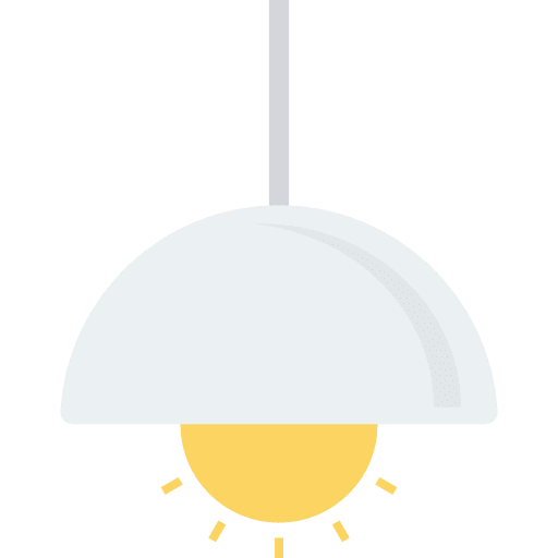 Lamp light technology electronics icon