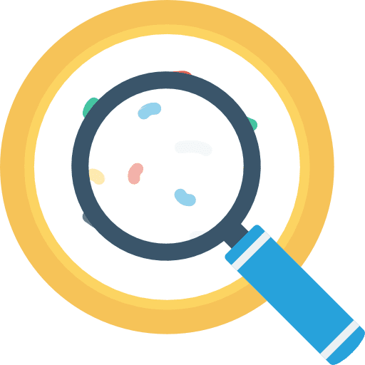 Petri dish education laboratory equipment experimentation icon