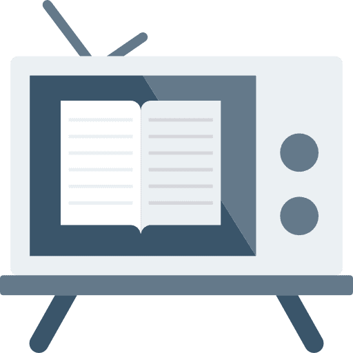 Television electronics television screen icon