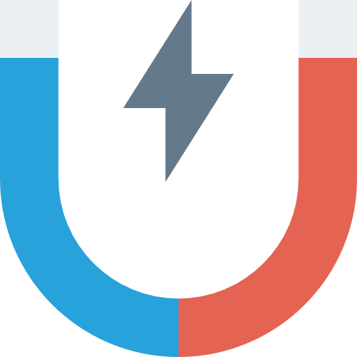 Magnet tools and utensils physics magnetic icon