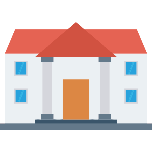School university education monuments icon
