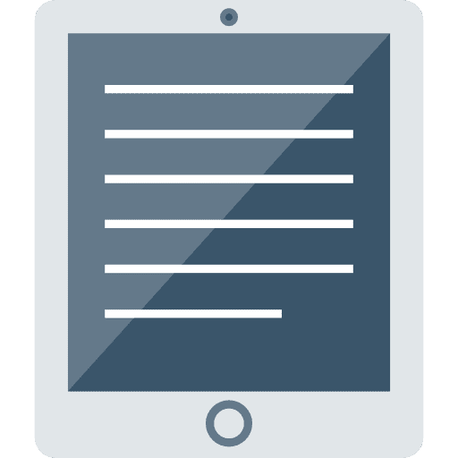 Tablet electronic electronics ipad icon