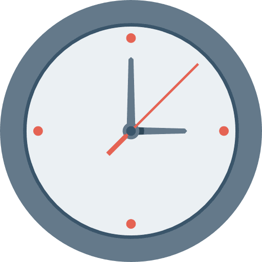 Watch tools and utensils clock tool icon