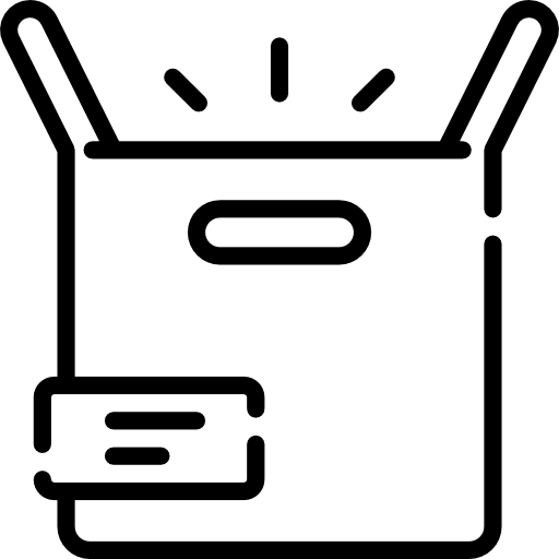 Box delivery package shipping and delivery icon