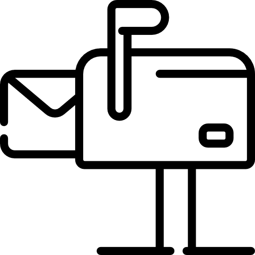 Mailbox interface tool mailbox icon