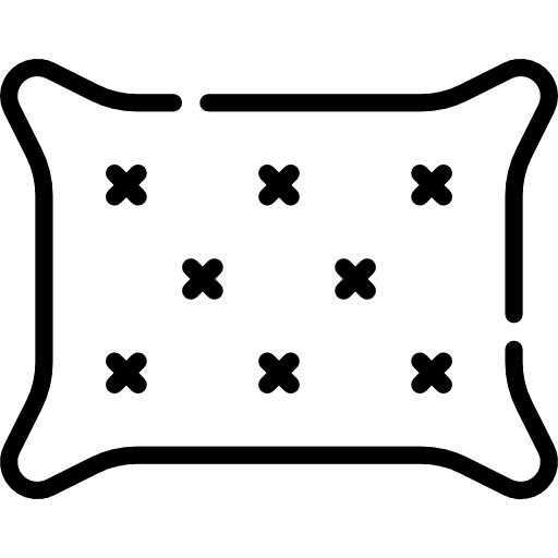 Pillow adornment miscellaneous relax icon