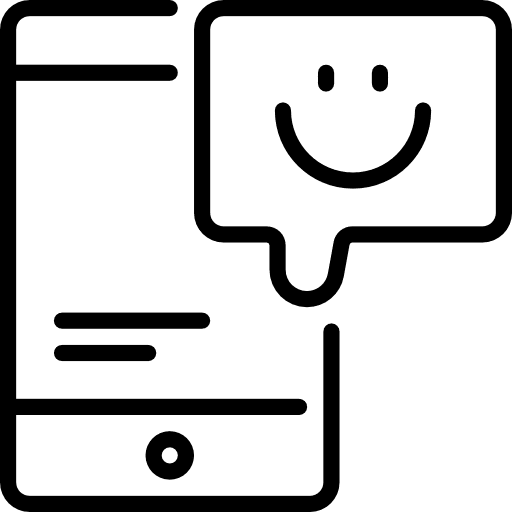 Smartphone cellphone touch screen mobile phone icon