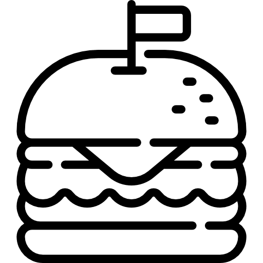 Burger burger fast food food icon